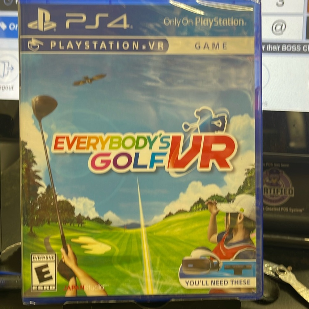 Ps4 VR (Everybody’s golf VR) game